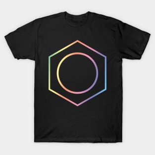 Benzene Ring Rainbow T-Shirt